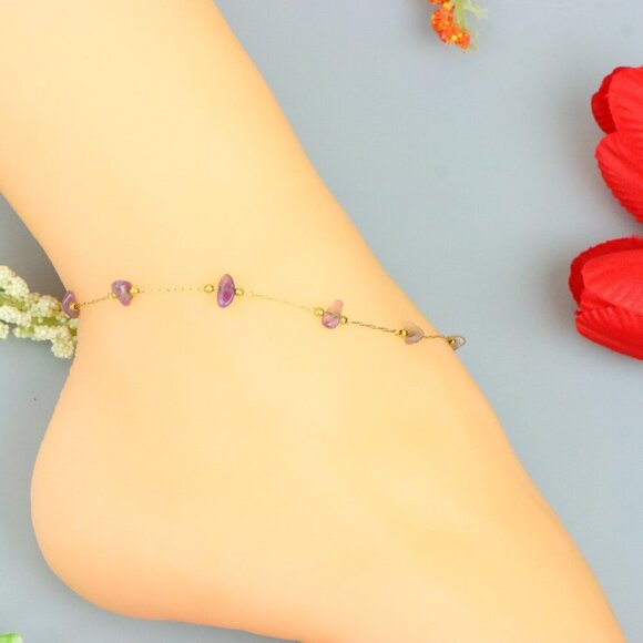 "Handmade Anklet – A Stylish Choice for Women, Thoughtful Gift Idea, EVCH1130 - Picture 6 of 11